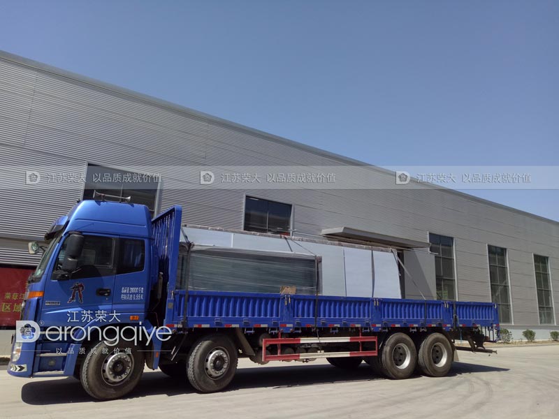 六安公共自行車(chē)棚發(fā)貨案例