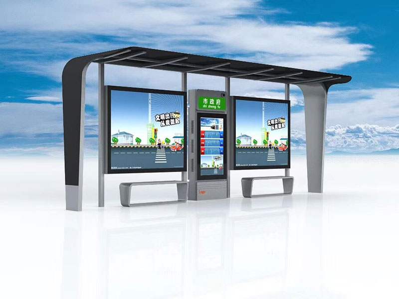 智能公交車(chē)候車(chē)亭