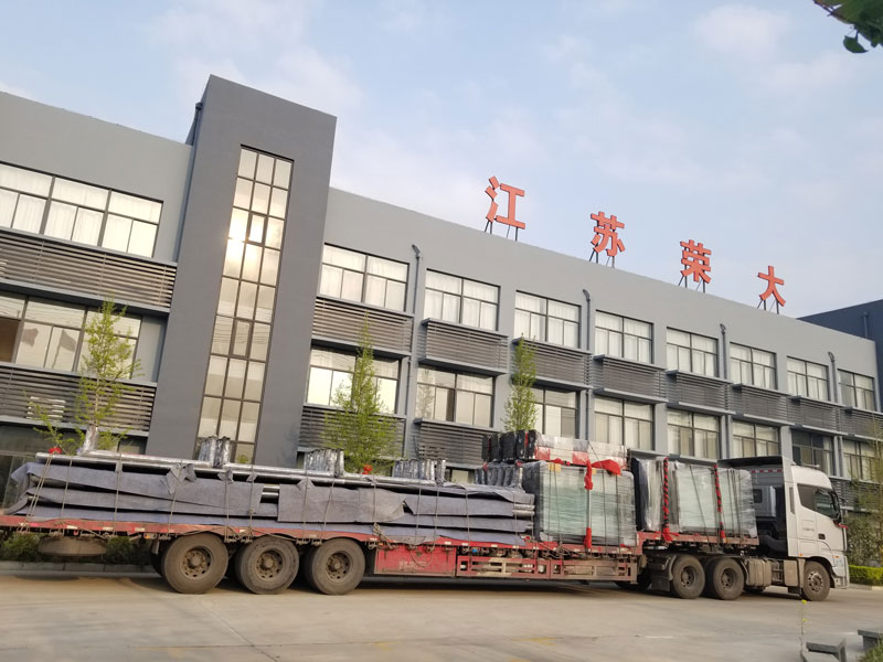 榮大發(fā)往江蘇第四批公交候車(chē)亭發(fā)貨記錄