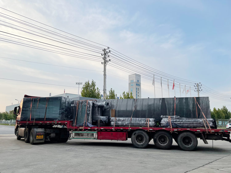 江蘇城市公交站臺候車(chē)亭發(fā)貨