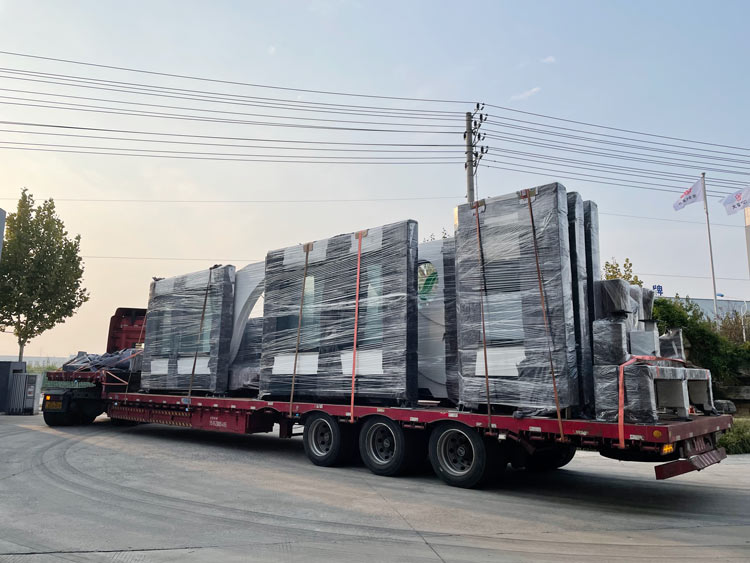 供應江蘇現代化公交候車(chē)亭發(fā)貨案例