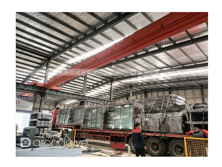 山西仿古公交候車(chē)亭發(fā)貨第二批配圖二